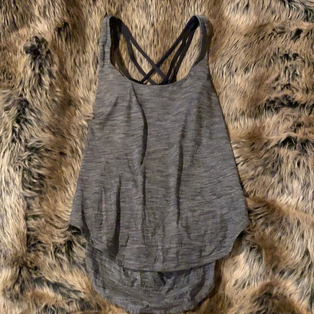 Lululemon drape back bra top